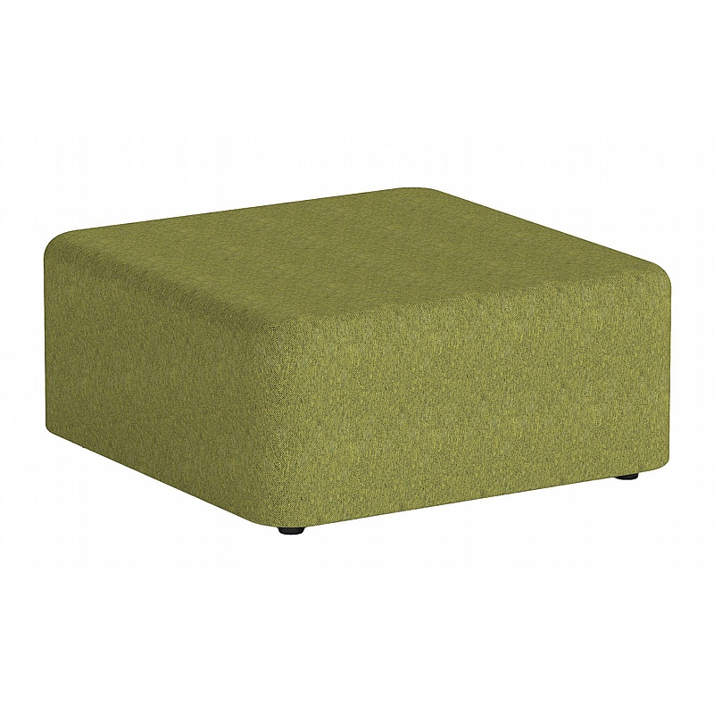 Harlestone Large Square Fabric Office Stools - Breakout & Canteen
