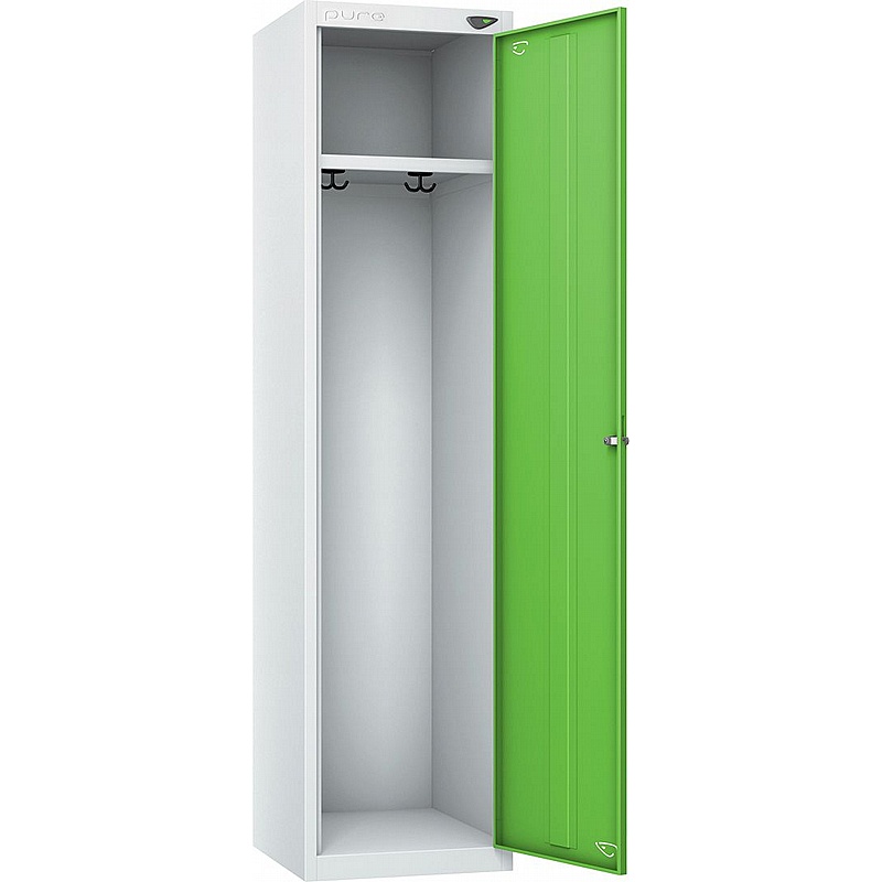 Pure Antibacterial Police Lockers with Coin Return Lock - Office Storage
