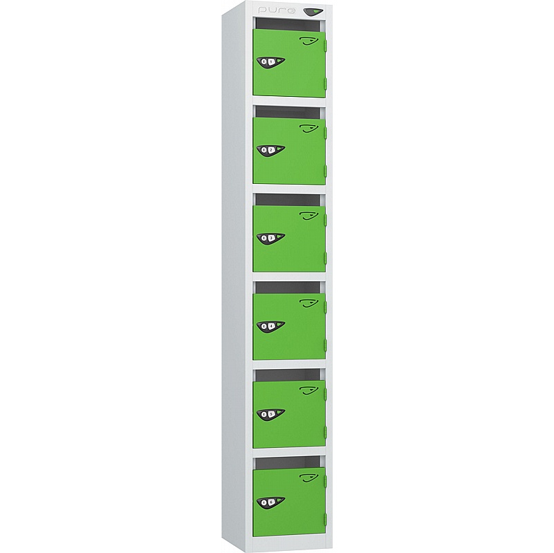 Pure Antibacterial Post Lockers with Cam Lock - Office Storage