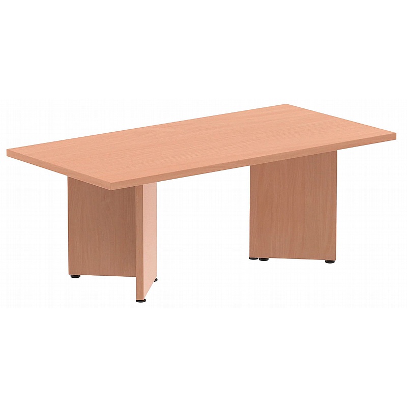 Flex Rectangular Arrow Leg Coffee Tables - Reception Area
