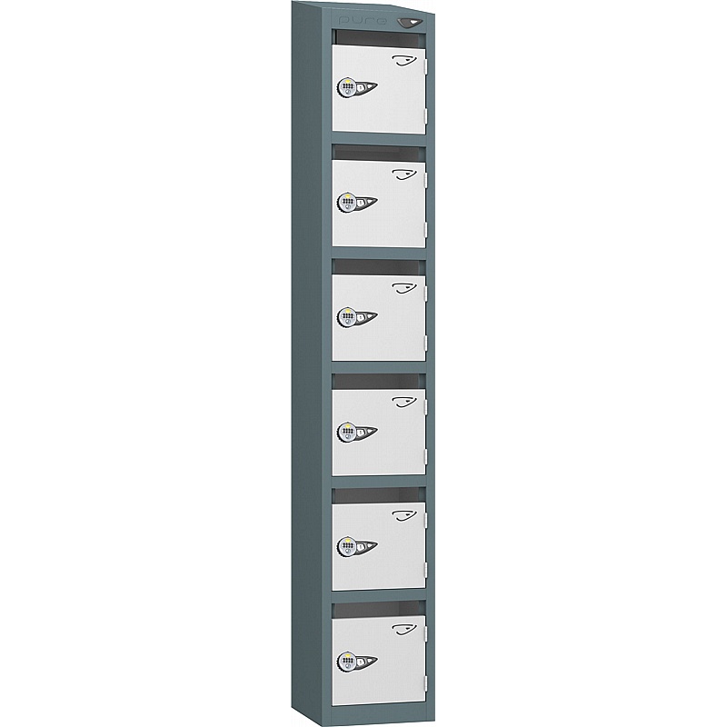 Pure Antibacterial Sloping Top Post Lockers with Manual Combination ...