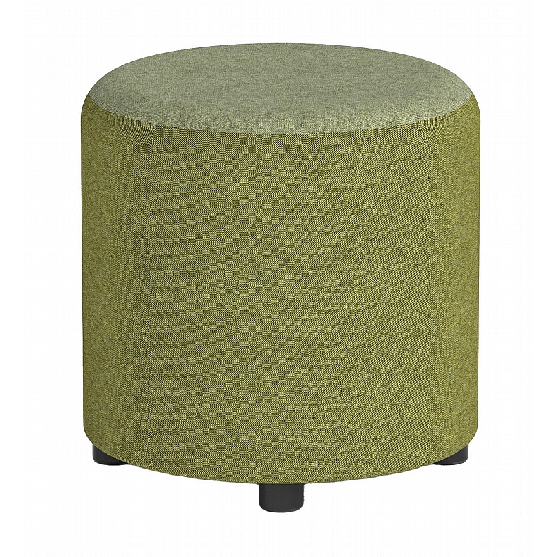 Harlestone Duo Round Fabric Office Stools - Breakout & Canteen