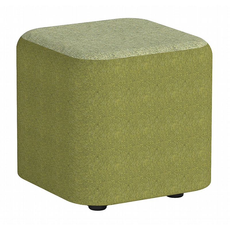 Harlestone Duo Square Fabric Office Stools - Breakout & Canteen