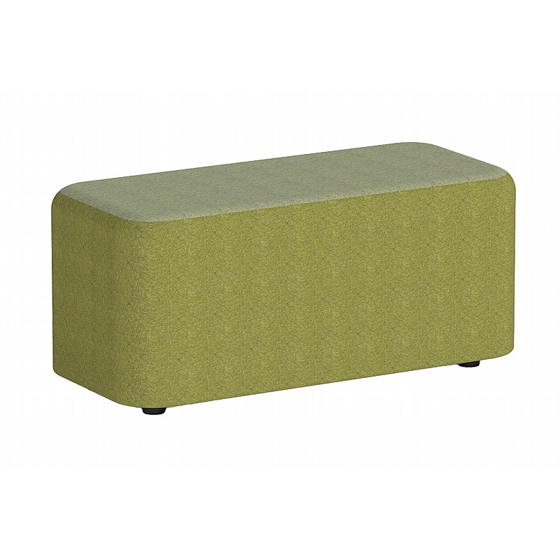 Harlestone Duo Rectangular Fabric Office Stools - Breakout & Canteen