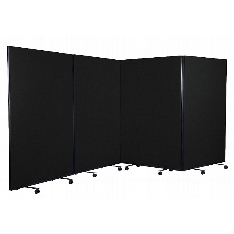 Division Fiesta 4 Panel Mobile Partition Screens - Display Equipment