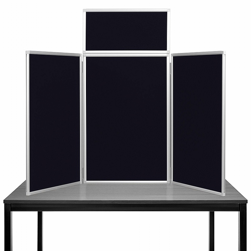 Maxi Plus 3 Panel Desktop Folding Display Boards - Display Equipment