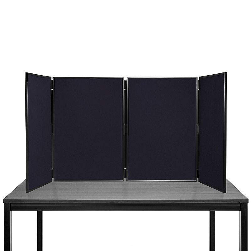 4 Panel Maxi Desktop Folding Display Boards - Display Equipment