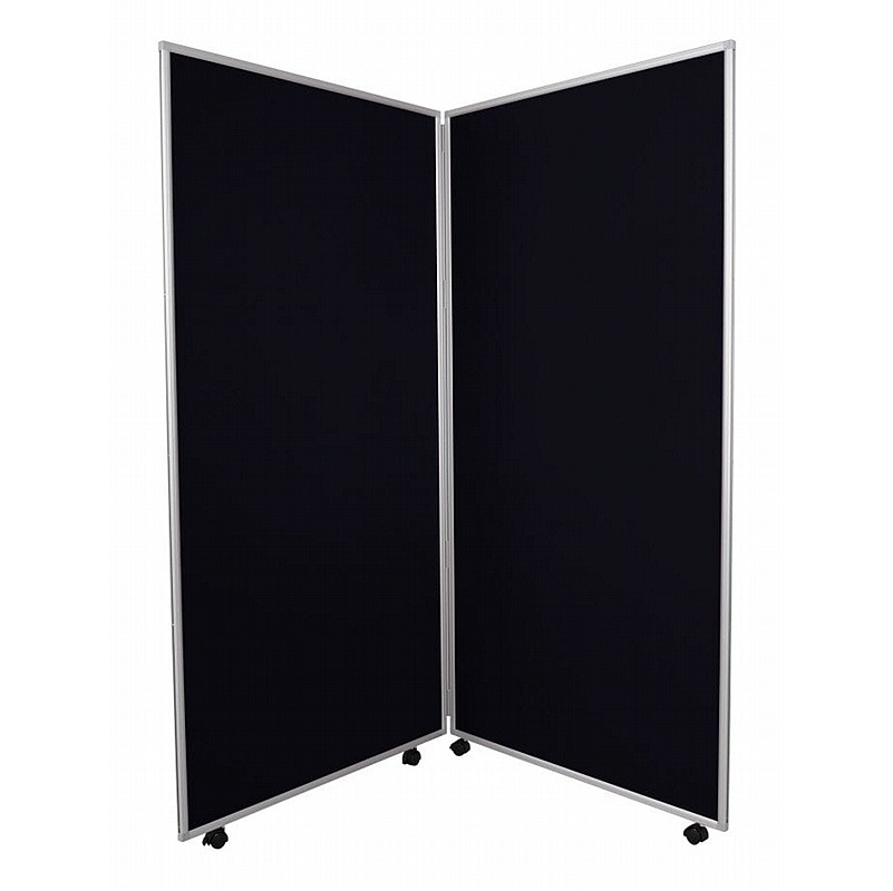 Jumbo Plus 2 Panel Freestanding Mobile Folding Display Boards - Display Equipment