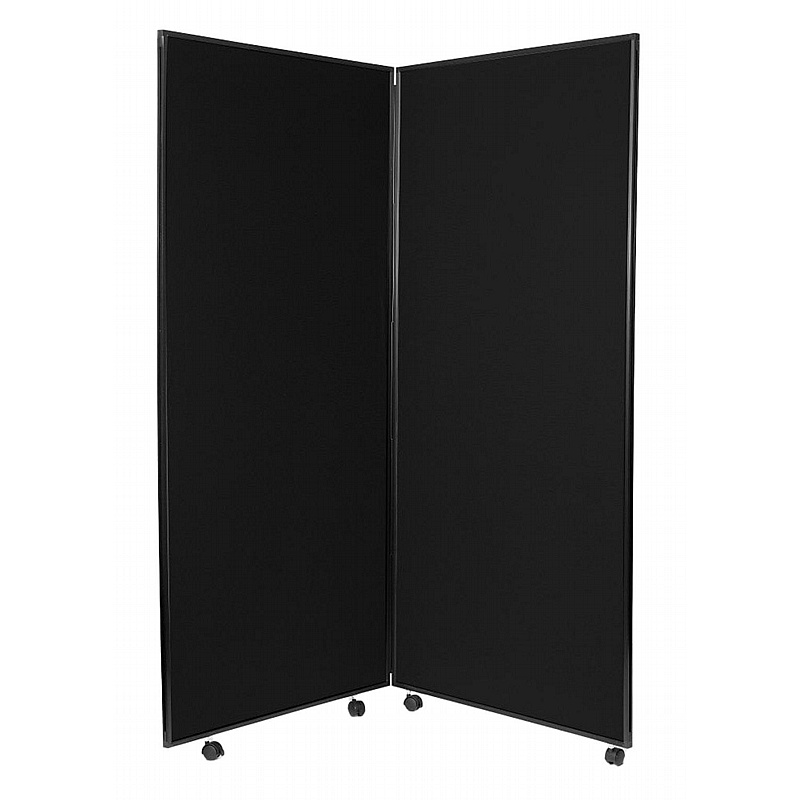 Jumbo 2 Panel Freestanding Mobile Folding Display Boards - Display Equipment