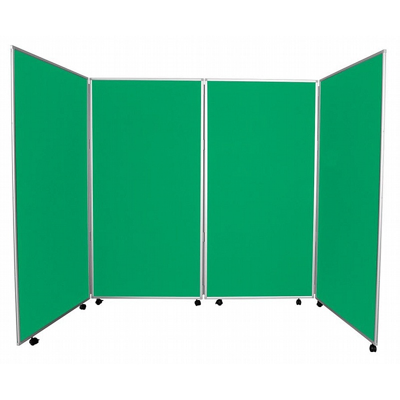 Jumbo 4 Panel Freestanding Mobile Folding Display Boards from our Panel ...