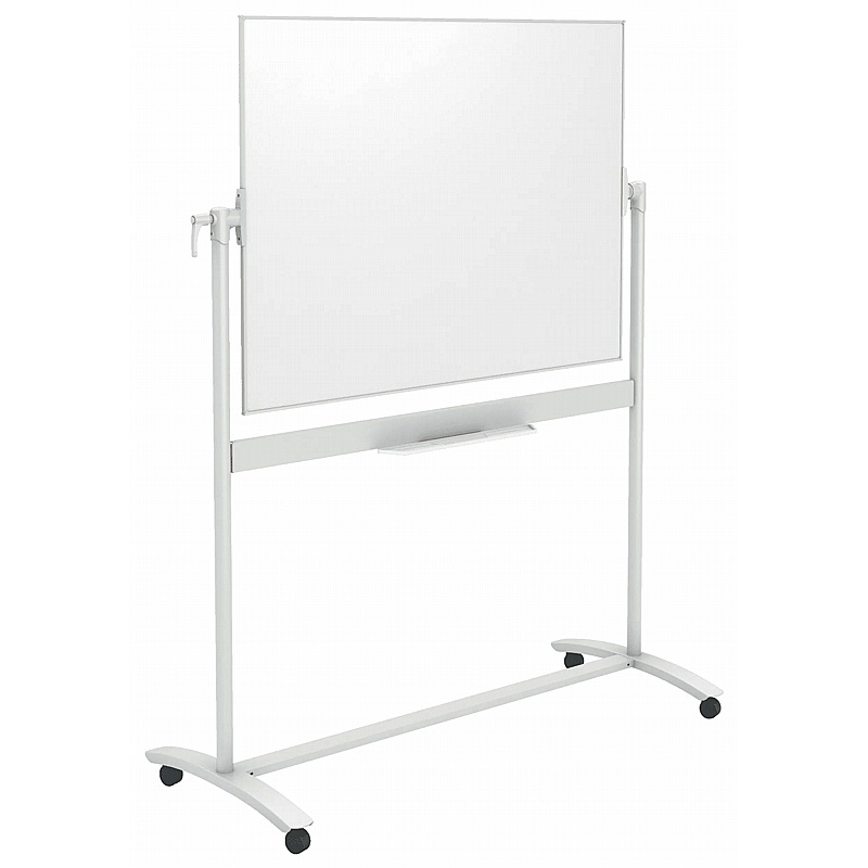 Nobo Mobile Enamel Magnetic Swivel Whiteboards - Display Equipment