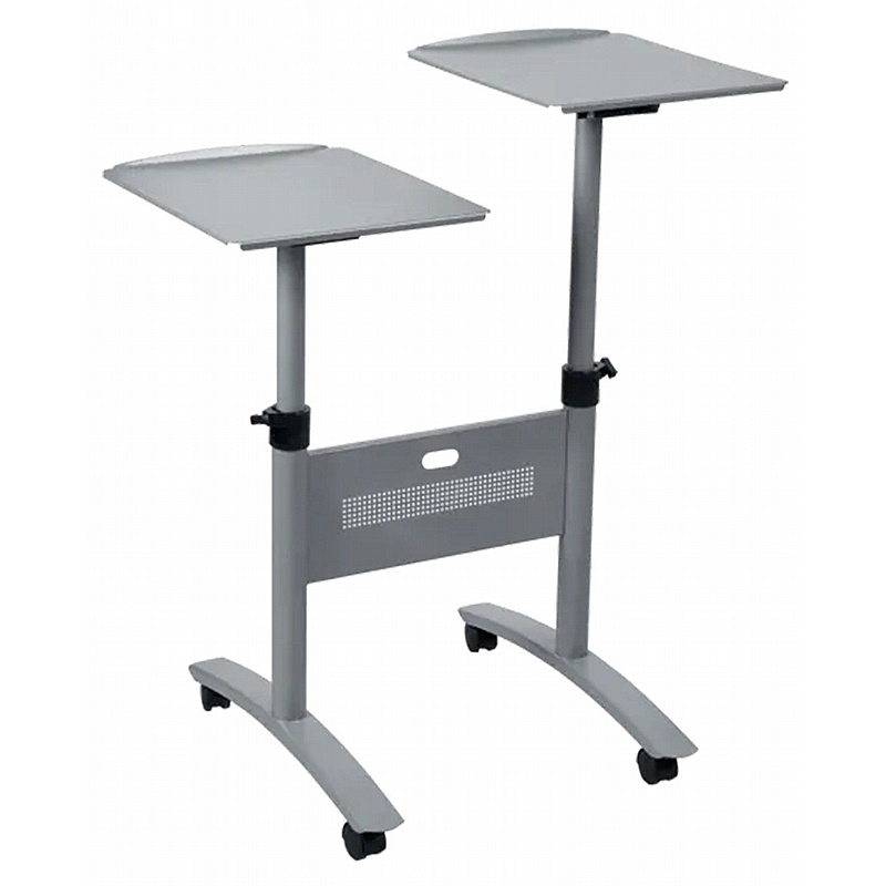 Nobo Projection Twin Platform Multimedia Trolley - Display Equipment
