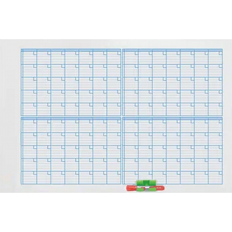 Nobo Performance Magnetic Monthly Planning Board - Display Equipment
