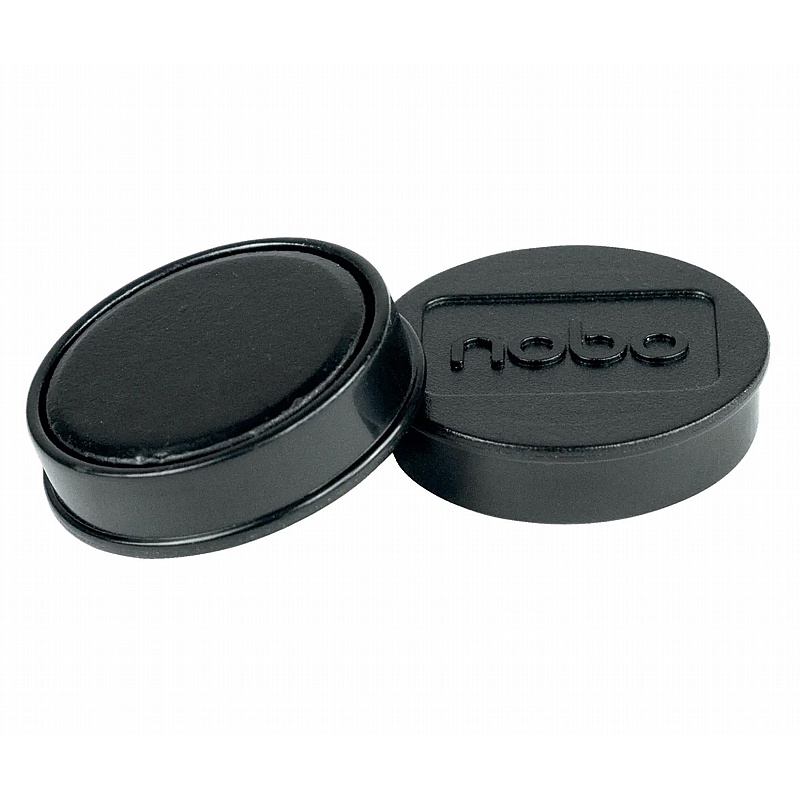 Nobo 20mm Magnetic Whiteboard Coloured Magnets - Pack of 8 - Display Equipment
