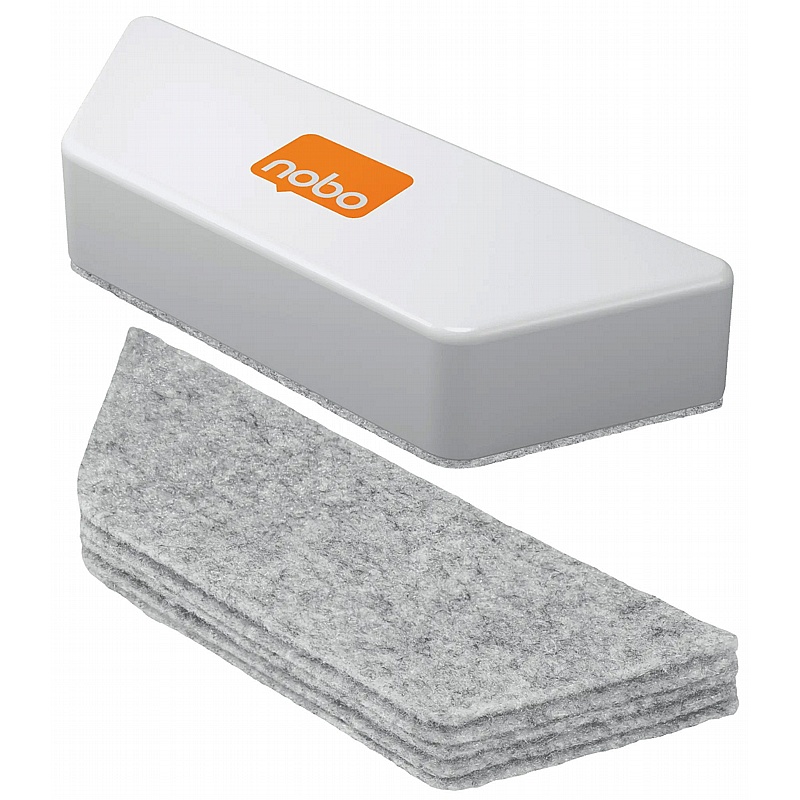 Nobo Magnetic Whiteboard Eraser - Display Equipment