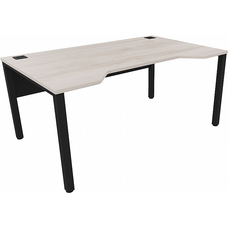 Analog Double Wave Office Desks - Office Desks