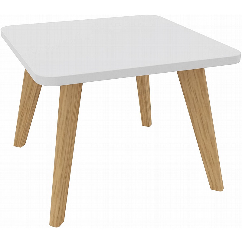 Tract Curve Square Coffee Tables - Reception Area