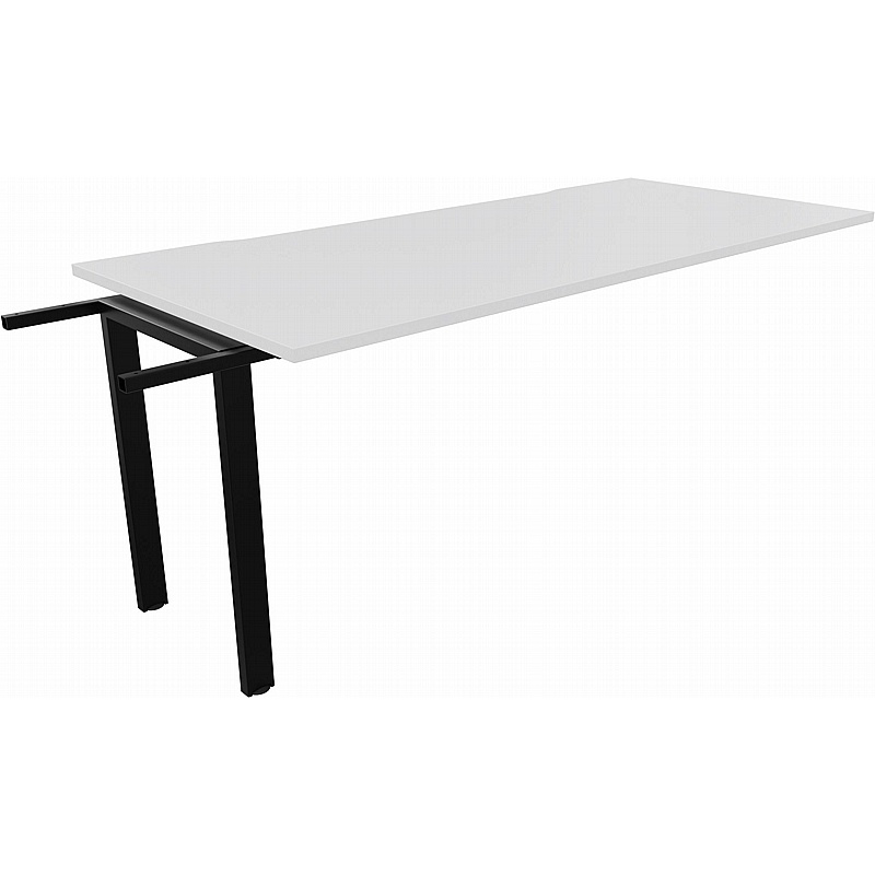 Tract Hoop Leg Rectangular Bench Extension Desks - Office Desks