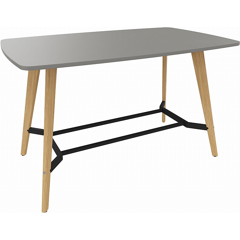 Tract Boat Shaped High Breakout and Meeting Tables - Meeting Room