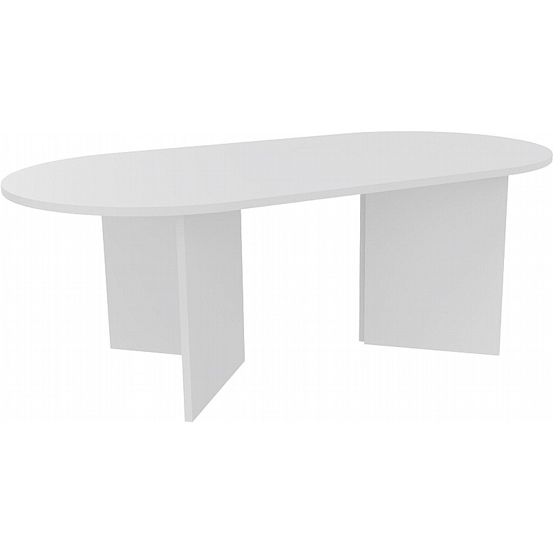 Spectra Arrowhead D-End Modular Meeting and Boardroom Tables - Meeting Room
