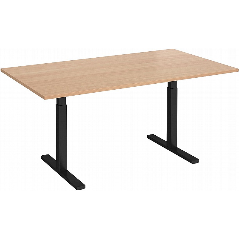 Elev8 Touch Electric Height Adjustable Rectangular Boardroom Tables - Meeting Room