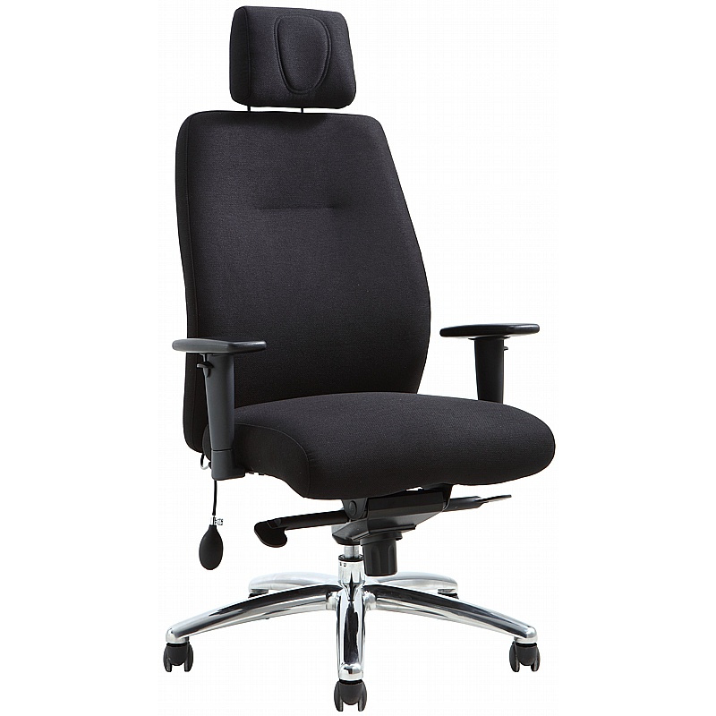 Eco-Task 24 Hour Heavy Duty Posture Office Chair with Posture Sprung Seat - Office Chairs