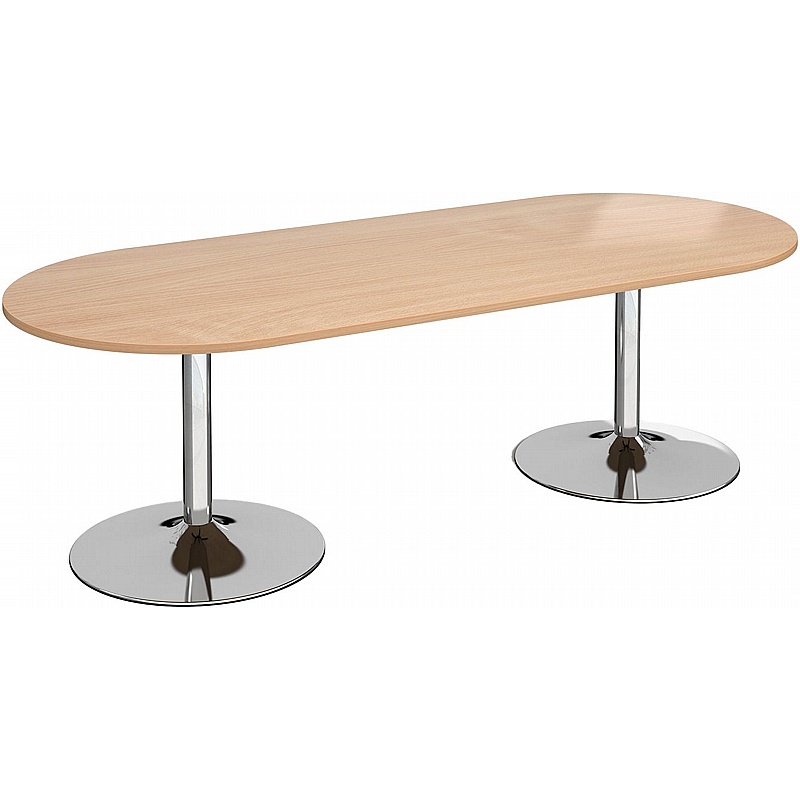 Virtu D-End Meeting and Boardroom Tables - Meeting Room
