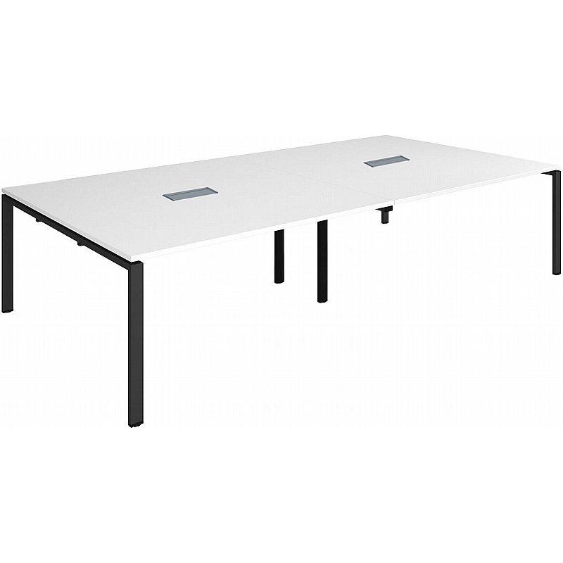 Adapt Rectangular Meeting and Boardroom Tables with Power - Meeting Room