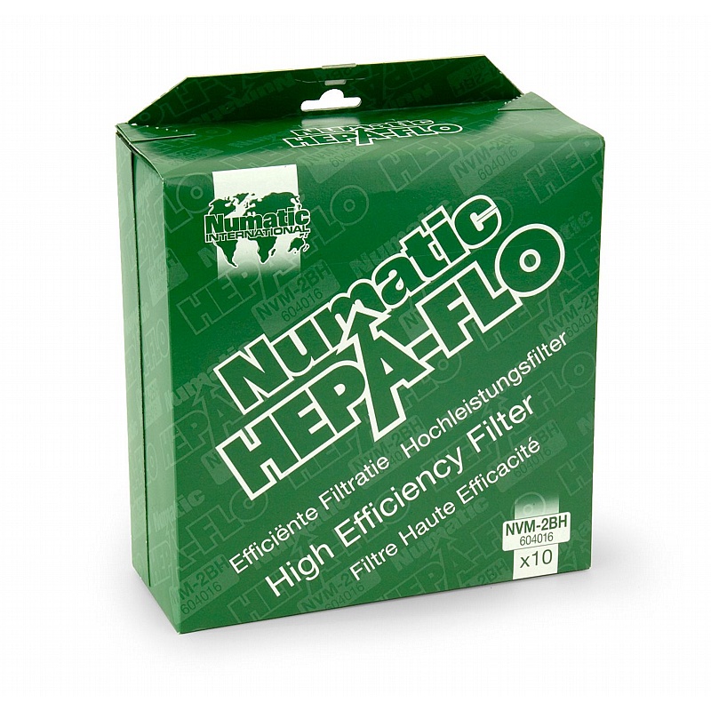 Numatic NVM-2BH 10 x HepaFlo Filter Bags 604016 - Office Accessories