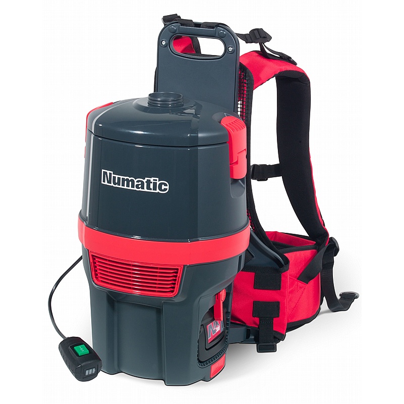 Numatic Pro Cordless RSB150NX Rucsac Backpack Commercial Dry Vacuum Cleaner - Office Accessories
