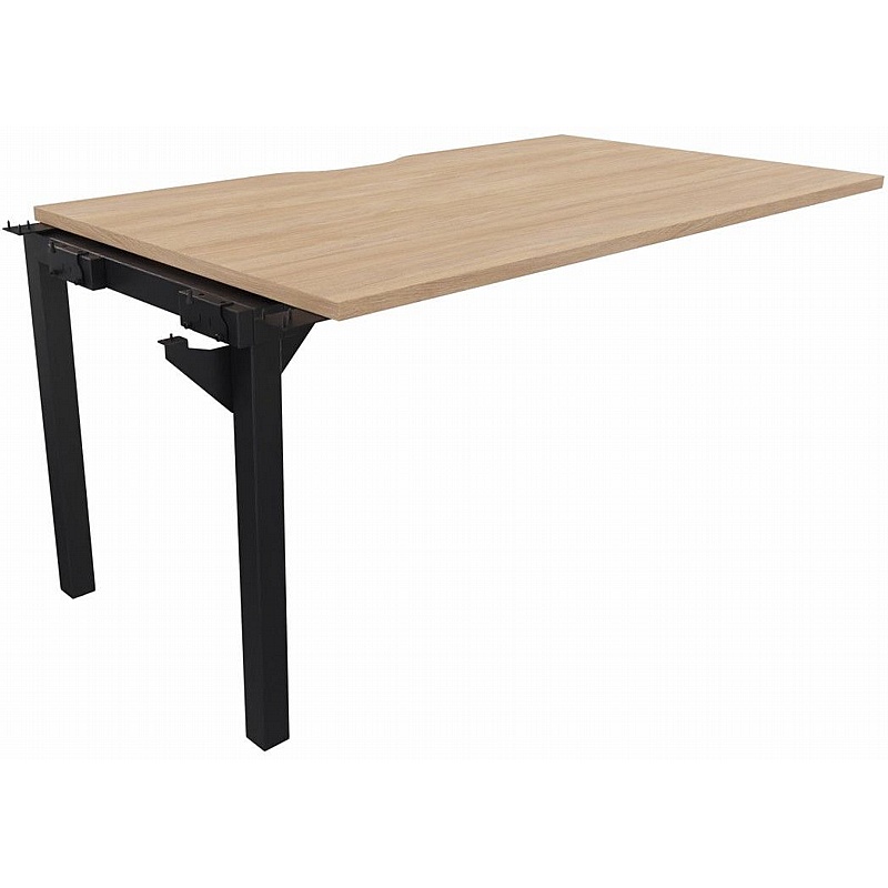 Systm Rectangular Bench Extension Desks - Office Desks