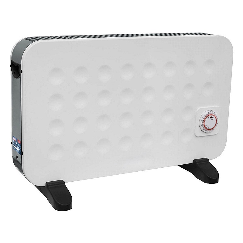 Calidum 2000W Convector Heater with Turbo Fan and Timer - Office Accessories