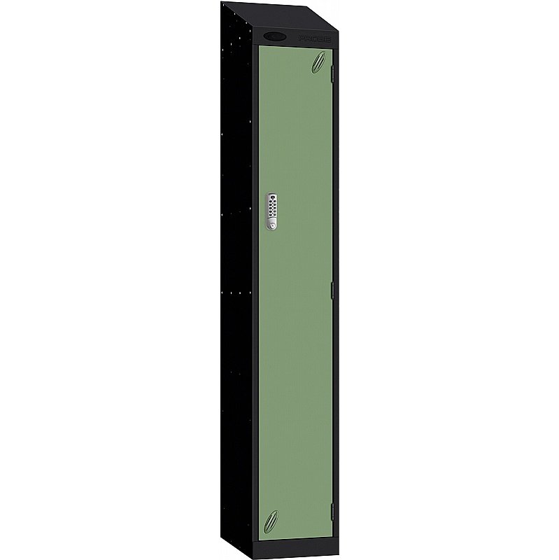 Stellar Probe Equinox Antibacterial Sloping Top Lockers With Digital Combination Lock - Office Storage