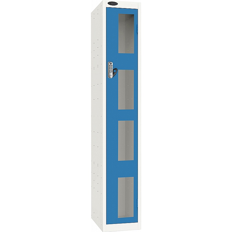 Stellar Probe Antibacterial Anti-Theft Vision Lockers with Digital Combination Lock - Office Storage