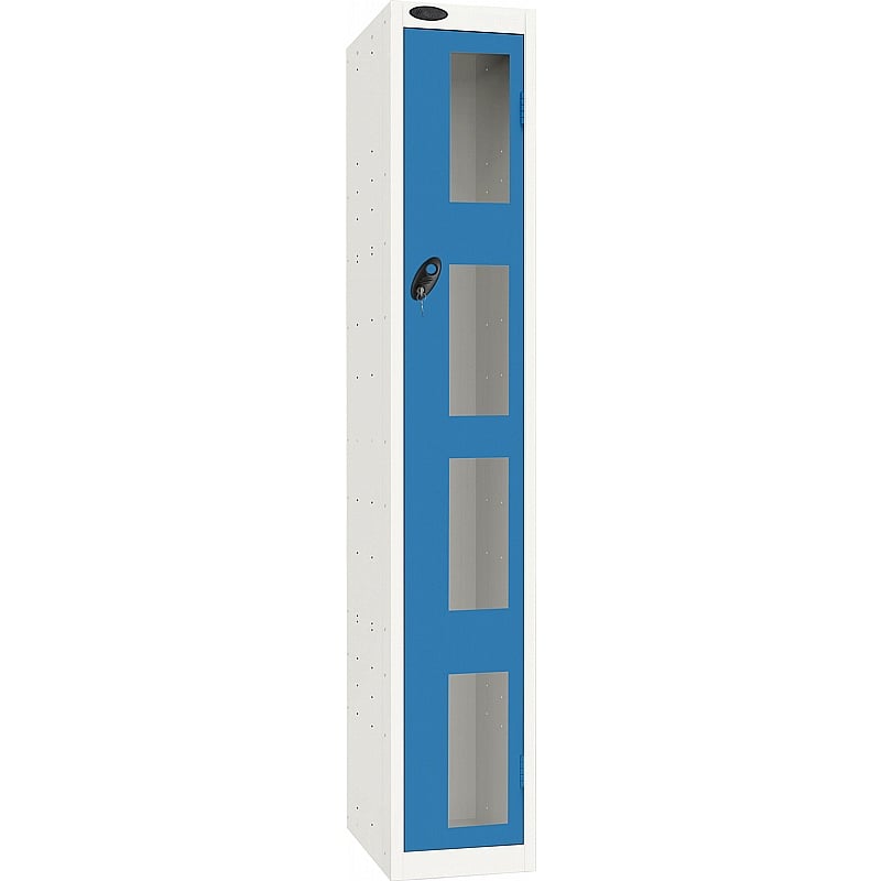 Stellar Probe Antibacterial Anti-Theft Vision Lockers with Coin Return Lock - Office Storage