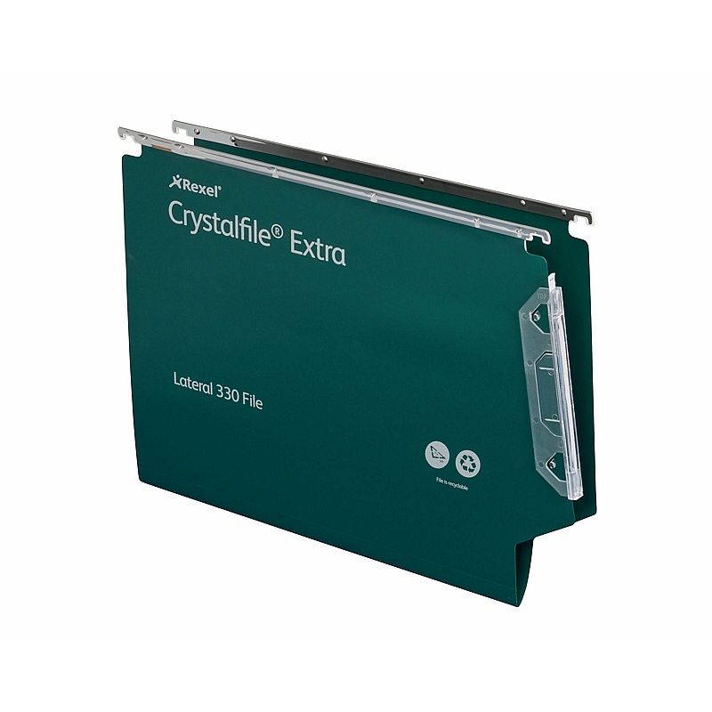 Rexel Crystalfile Extra 330 Lateral Files - Pack of 25 - Office Storage