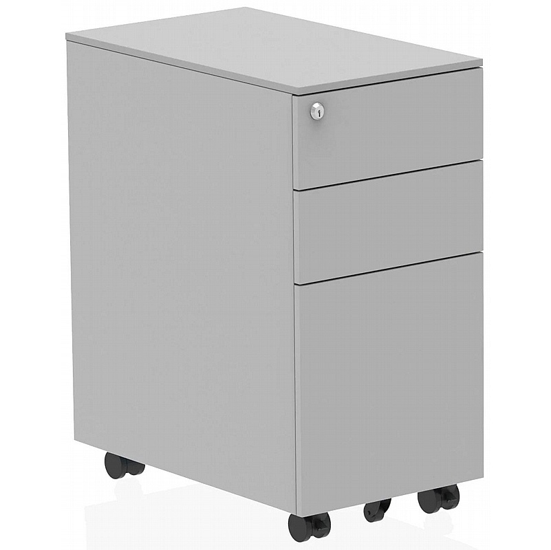 Flex Slimline Steel Office Drawer Pedestals - Office Storage