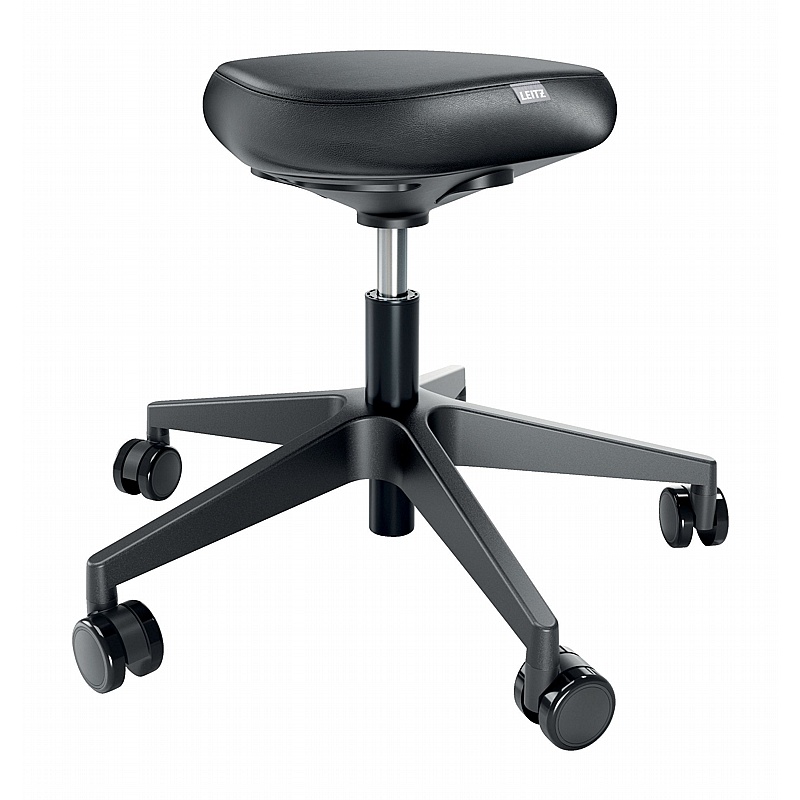 Leitz Ergo Comfort Sitting Vinyl Stool - Office Chairs