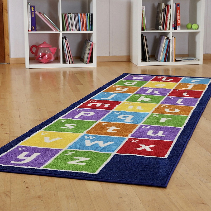 Kinder Alphabet Runner Placement Carpet - School Furniture