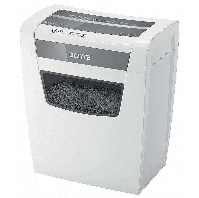 Leitz IQ Home Office Autofeed Cross Cut Paper Shredder - Office Accessories