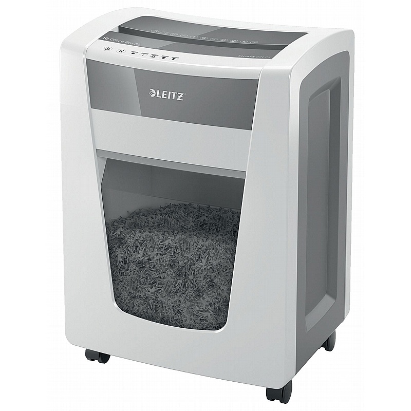 Leitz IQ-P5 Security Office Autofeed Micro Cut Paper Shredder - Office Accessories