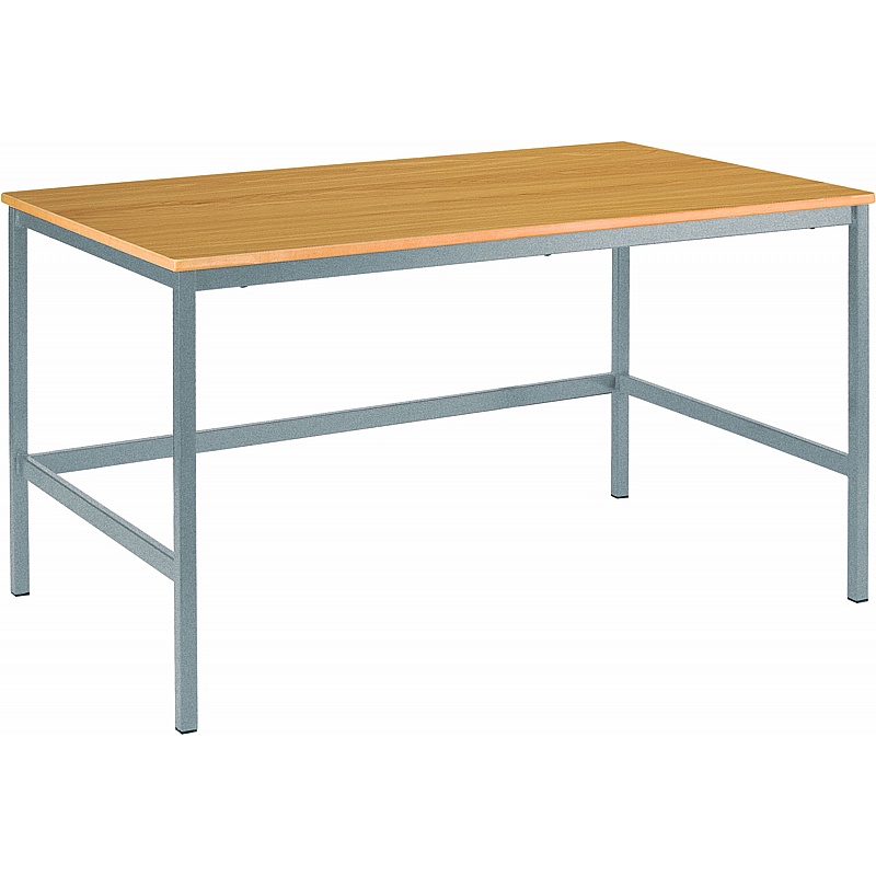 Alumni Fully Welded C-Frame Rectangular Art Science and Lab Tables - School Furniture