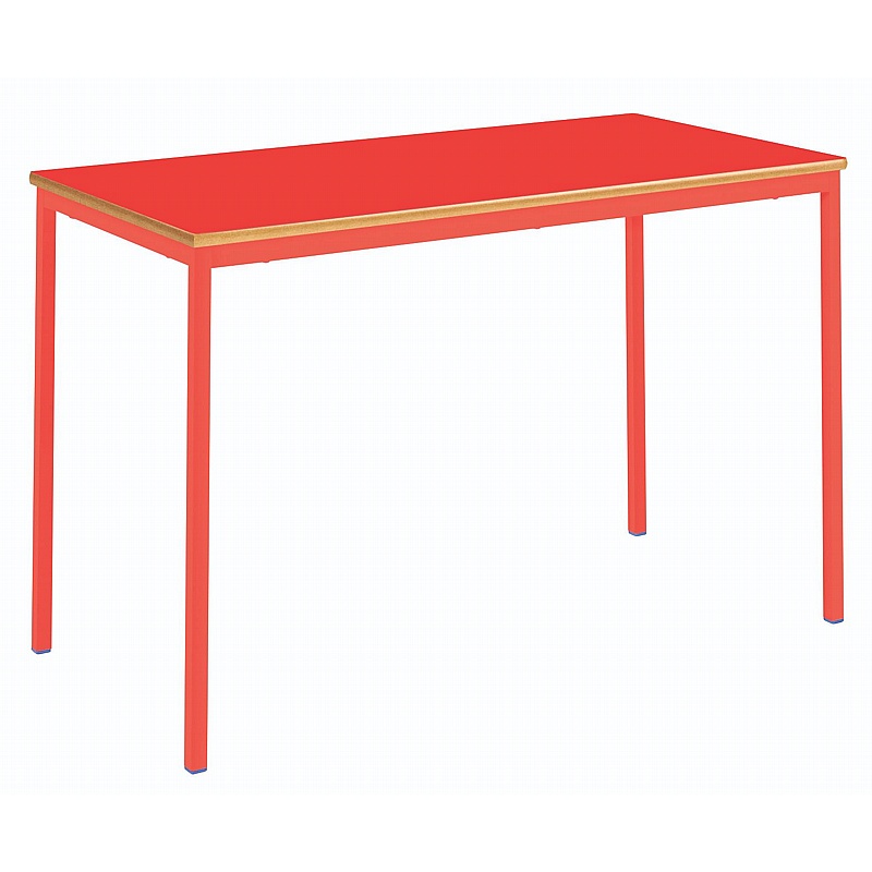 Alumni Bright Fully Welded Rectangular School Tables - School Furniture