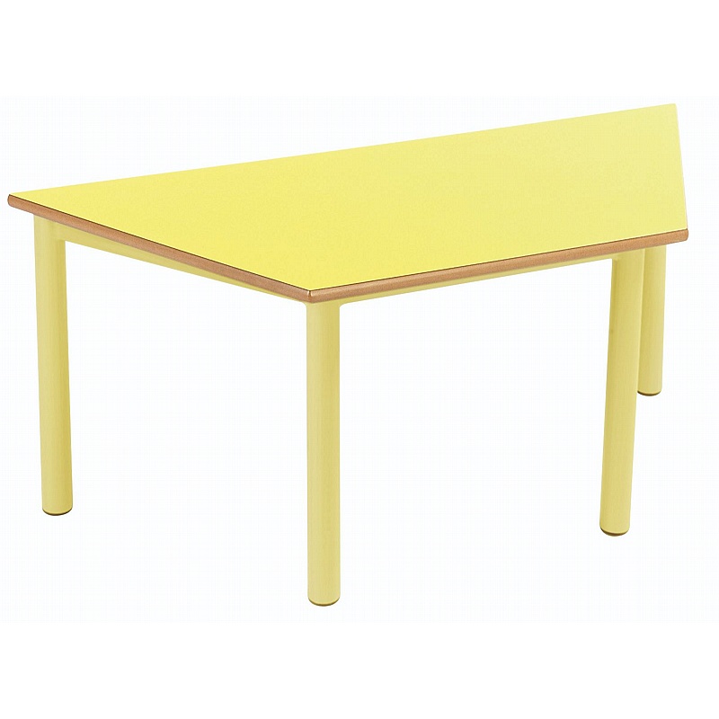 Alumni Bright Premium Trapezoidal Nursery Tables - School Furniture
