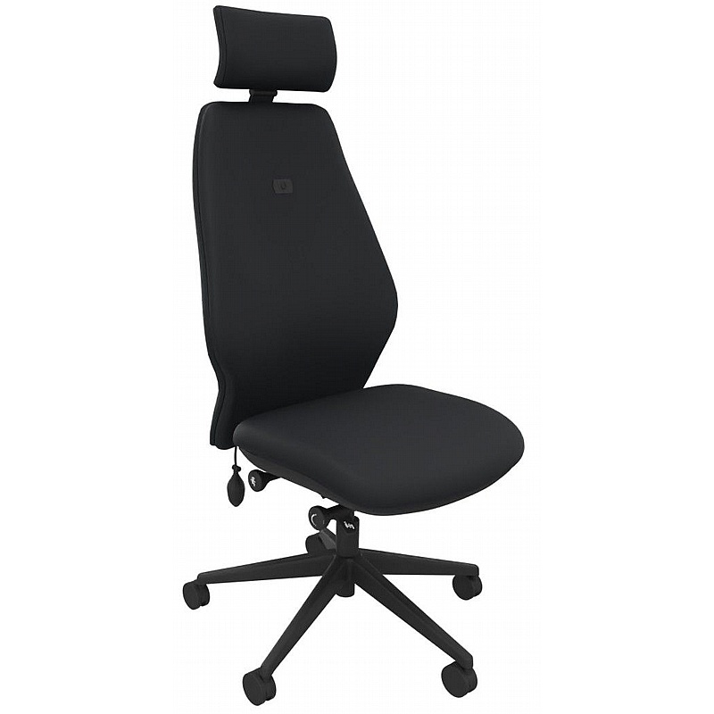 Solo Petite High Back Ergonomic Posture Task Chairs with Headrest - Office Chairs