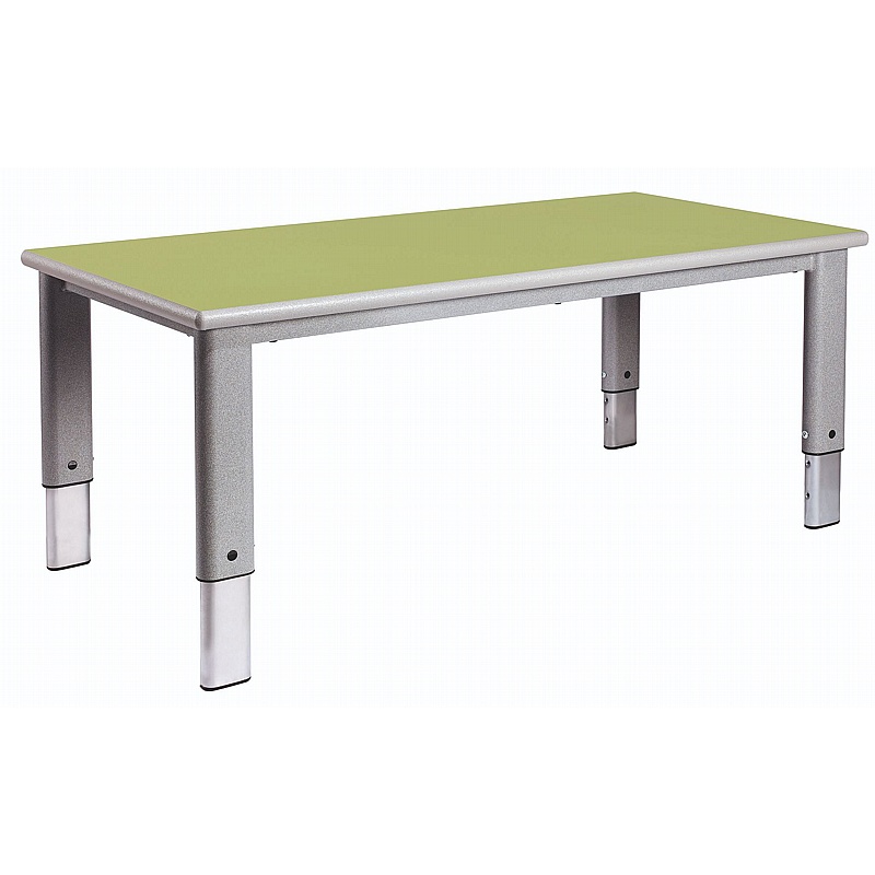 Renee Premium Height Adjustable Rectangular School Tables - School Furniture