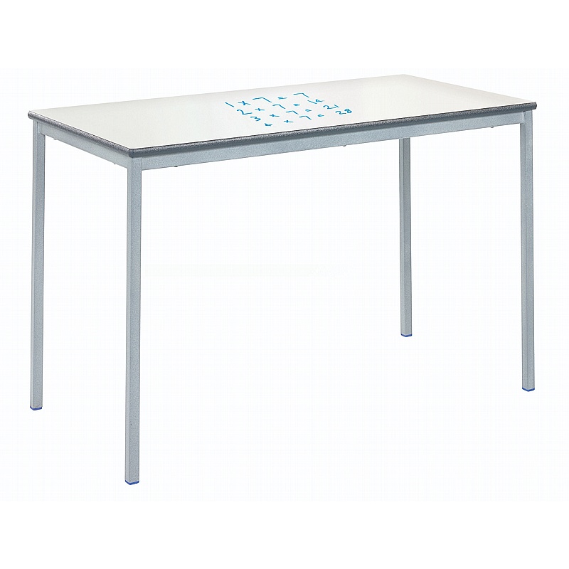 Blanco Fully Welded Rectangular Whiteboard School Tables - School Furniture