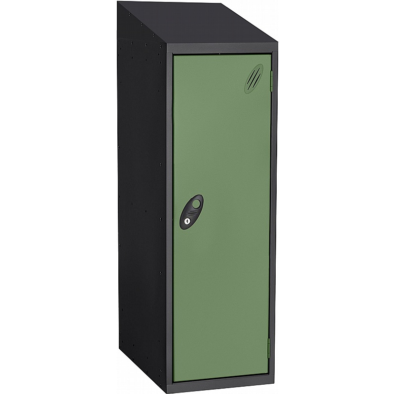 Stellar Probe Equinox Antibacterial Sloping Top Half Height Lockers with Cam Lock - School Furniture