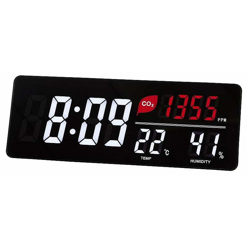 Citur Large LED Multifunction Desk / Wall Clock - Office Accessories