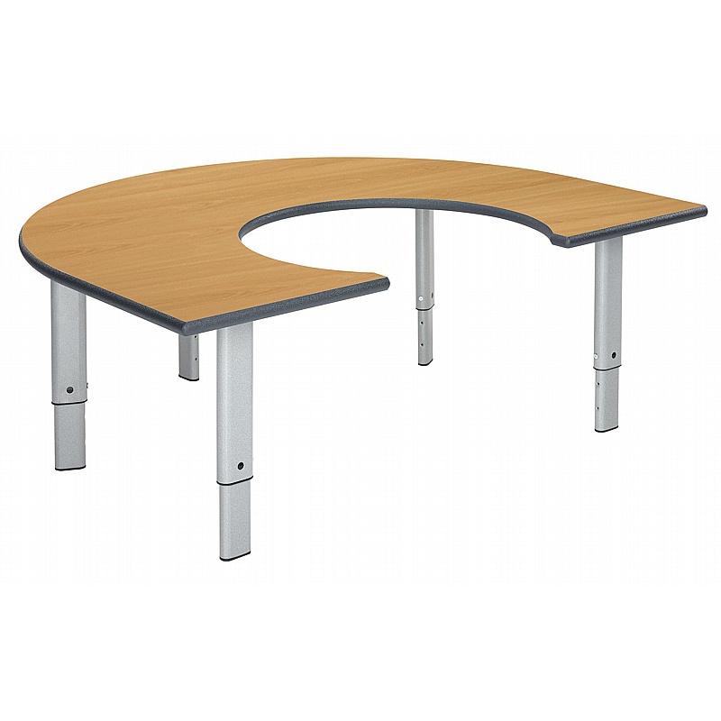 Start Right Height Adjustable Rainbow School Tables - School Furniture